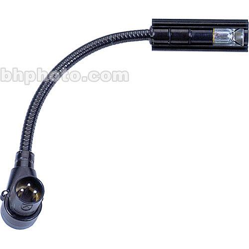 Littlite 6X-R - Low Intensity Gooseneck Lamp with 3-pin Right Angle XLR Connector