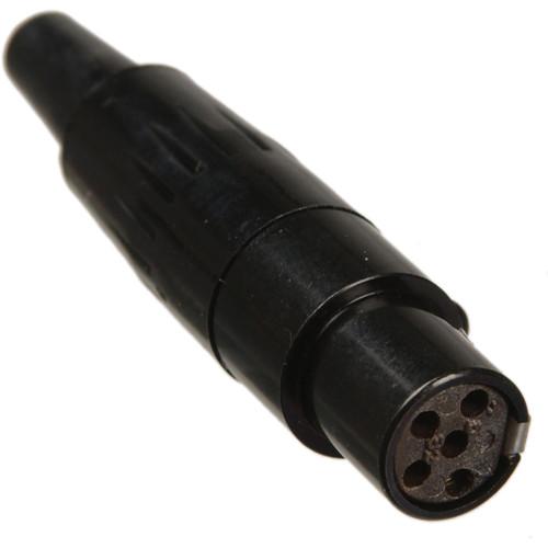 Remote Audio TA5F-B 5-Pin Female Mini-XLR Connector