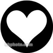 Rosco Stainless Steel Gobo #77943 - Heart - Size A 100mm