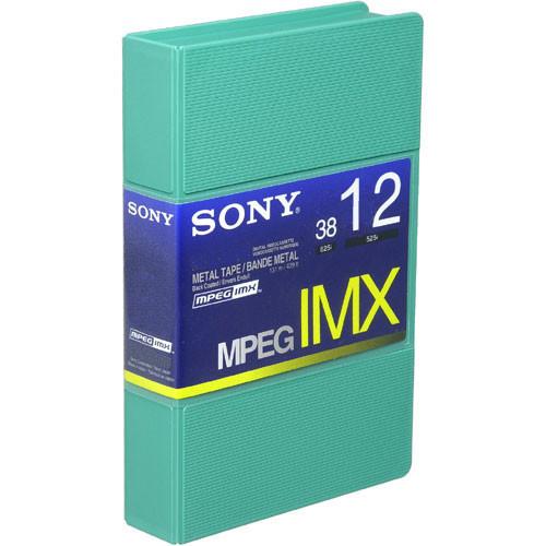 Sony BCT12MX MPEG IMX Video Cassette, Small, Sony, BCT12MX, MPEG, IMX, Video, Cassette, Small