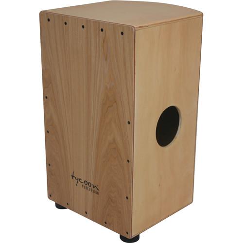 Tycoon Percussion Roundback Series American White Ash Frontplate and Siam Oak Body Cajon