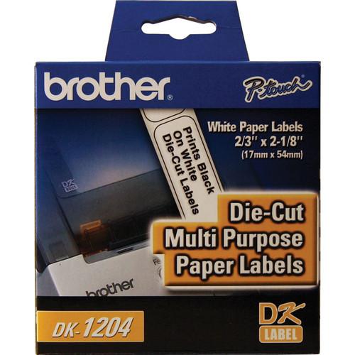 Brother DK1204 Multi Purpose Paper Labels
