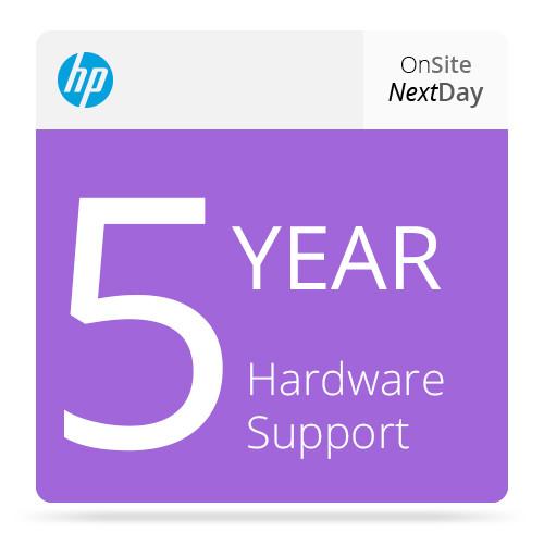 HP 5-Year Next Business Day Onsite Hardware Support for Designjet Z5200 44" Printers and Select ProLiant Servers
