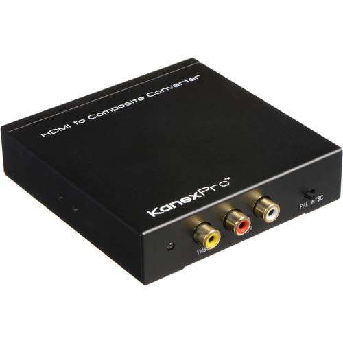 KanexPro HDMI to Composite with Audio Converter