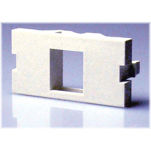 NTW 3UN B-KY1W 1-Port UniMedia Single Keystone Blank Module