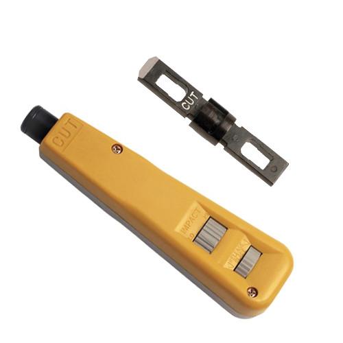 Platinum Tools 13005C Punchdown Impact Tool with 13001C 66-Style Blade