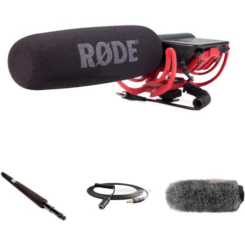 Rode VideoMic & Micro Boompole Kit with Custom Windbuster