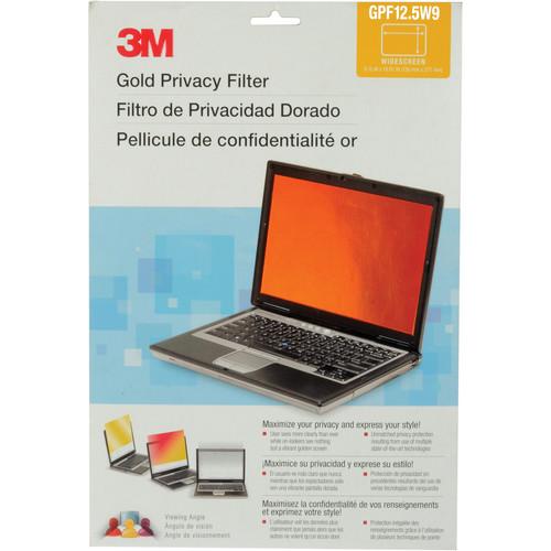 3M Widescreen Notebook Gold Privacy Filter