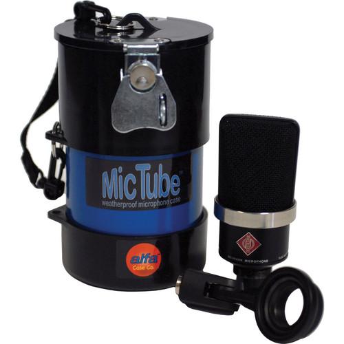 Alfa Case 20036MTLB-BLUE MicTube Weatherproof Microphone Case