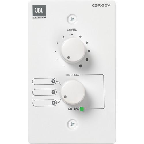JBL CSR-3SV Wall-Mounted Remote Control for CSM Mixers