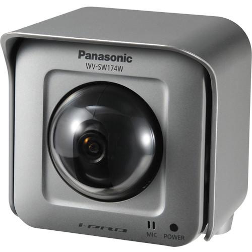 Panasonic WV-SW174W HD Outdoor Pan-Tilt Wireless Network Camera with 1.95mm Fixed Lens