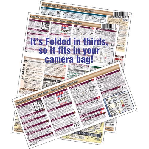 PhotoBert Cheat Sheet for Canon Digital Rebel T4i 650D DSLR Camera