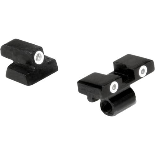 Trijicon Smith & Wesson 10mm .45 3 Dot Bright & Tough Night Sight Set