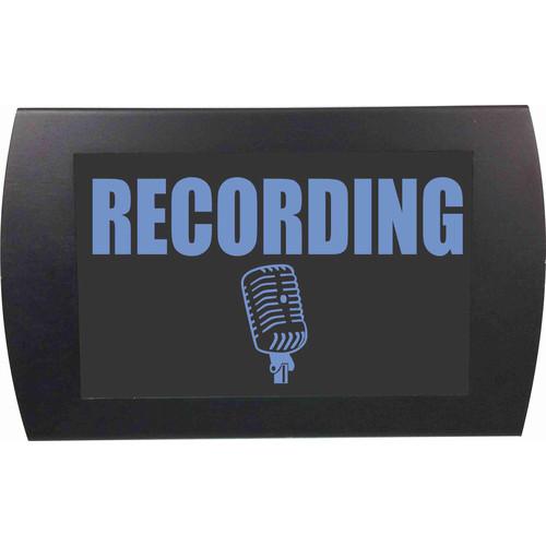American Recorder RECORDING Indicator Sign with LEDs