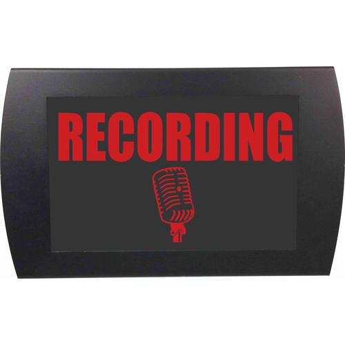 American Recorder RECORDING Indicator Sign with LEDs