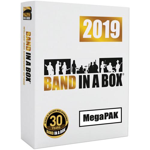 eMedia Music Band-in-a-Box 2019 MegaPAK - Automatic Accompaniment Software