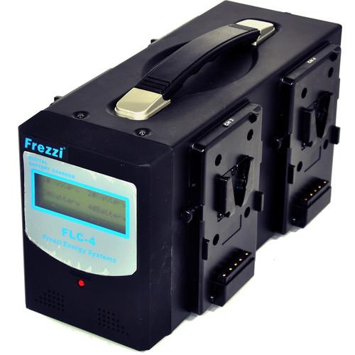 Frezzi FLC-4V Quad Li-Ion Battery Charger with V-Mount