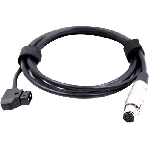 Fxlion D-Tap to 4-Pin Male XLR Cable