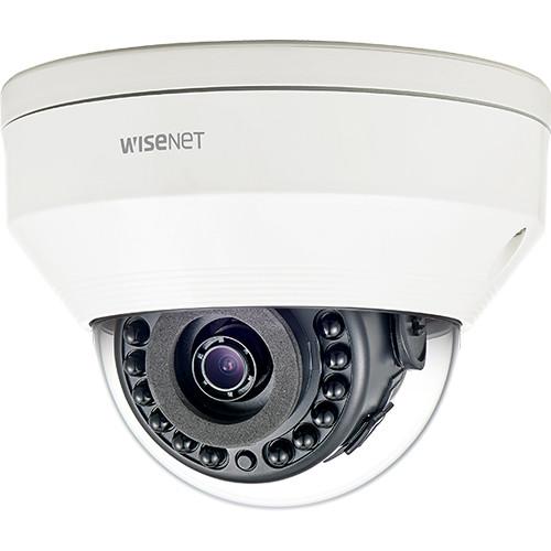 Hanwha Techwin WiseNet LNV-6021R 2MP Outdoor Network Dome Camera with Night Vision and 4mm Lens