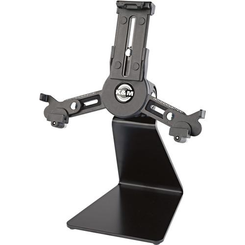 K&M 19797 Mini Universal Tablet Holder with Table Stand