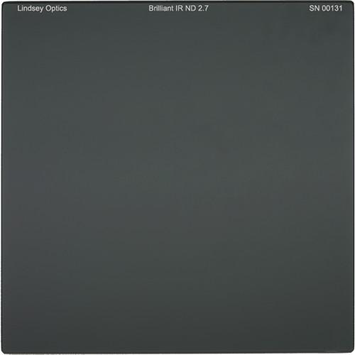 Lindsey Optics 4 x 4" Brilliant IR ND 2.7 Filter with Anti-Reflection Coating