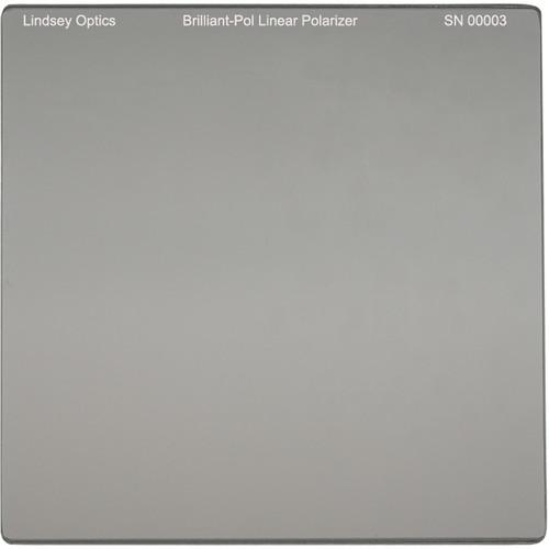 Lindsey Optics 4 x 4" Brilliant-Pol Linear Polarizer with Anti-Reflection Coating