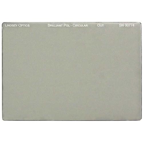 Lindsey Optics 4 x 5.65" Brilliant-Pol Circular Polarizer with Anti-Reflection Coating