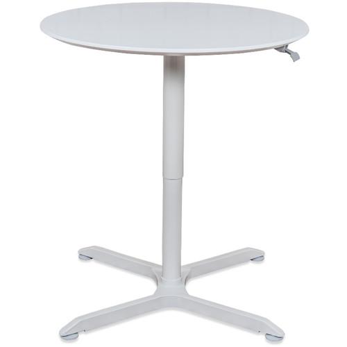 Luxor 32" Pneumatic Height Adjustable Round Cafe Table