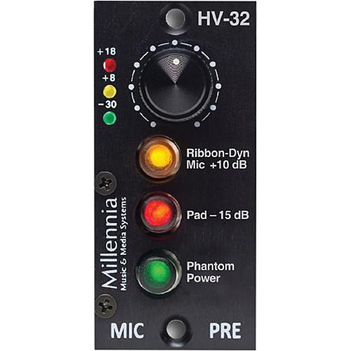 Millennia HV-32 Single-Channel 200 Series Microphone Preamplifier Module