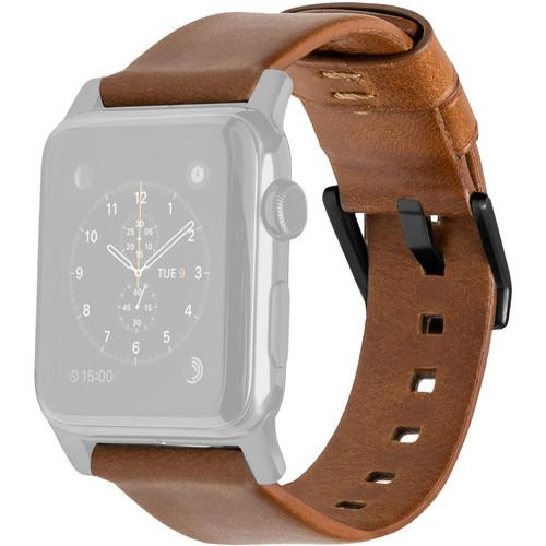 Nomad Leather Strap for 42mm 44mm Apple Watch