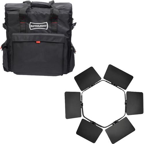 Rotolight Travel Kit with Softbag and Barndoors