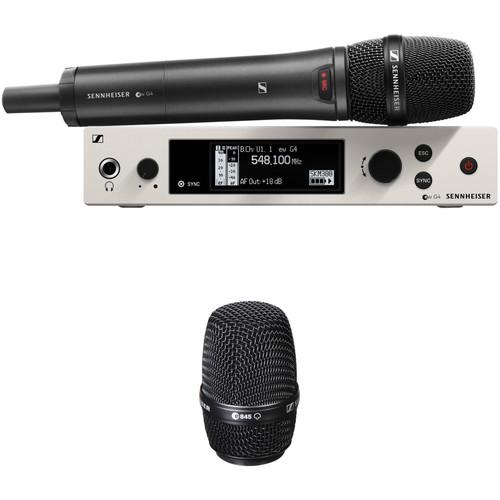 Sennheiser G4 300 Series Wireless Handheld 845 Microphone Bundle Kit, GW1: