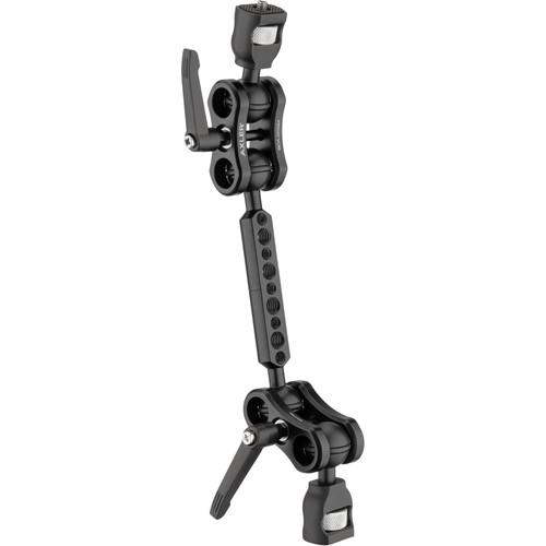 Axler 12" Dual Mega Ball Clamp Arm with 1 4"-20 and 3 8"-16 ARRI Accessory Mount