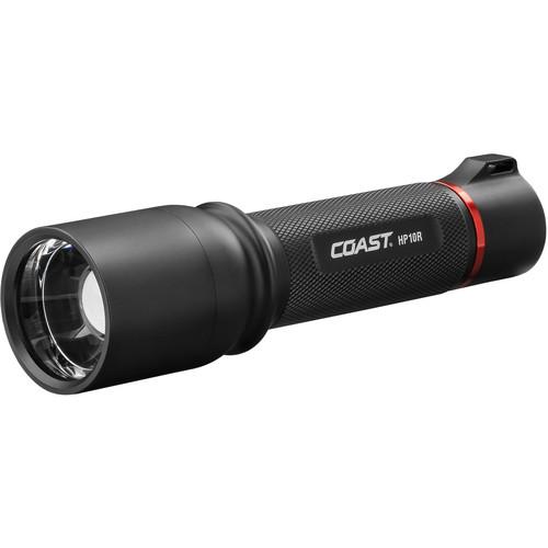 COAST HP10R Rechargeable Pure Beam Focusing LED Flashlight