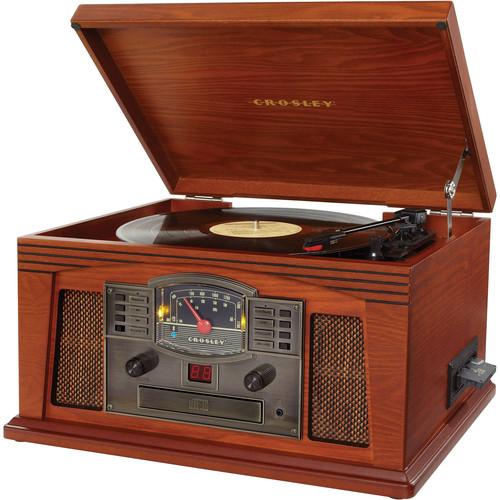 Crosley Radio Lancaster Entertainment Center with Bluetooth