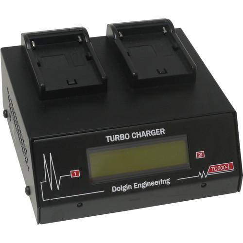 Dolgin Engineering TC200 Ultra-Fast Two-Position Battery Charger with Test Module for Sony NP-FM500H