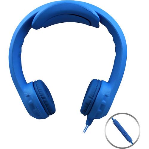 HamiltonBuhl Flex-PhonesXL On-Ear Headphones for Teens with In-Line Microphone