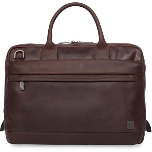 KNOMO USA 14" Foster Leather Laptop Briefcase