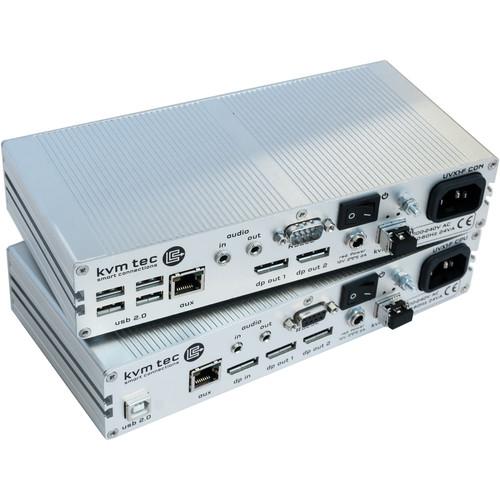 KVM-TEC UVX-F Ultraline 4K Fiber Extender Set