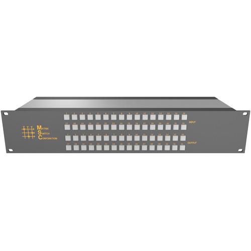Matrix Switch 24 x 16 3G-SDI Video Router with Button Panel