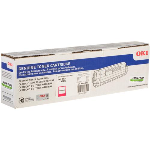 OKI 10K Magenta Toner Cartridge for C831 & MC873 Printers