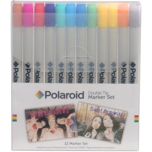 Polaroid Double-Tip Marker Set