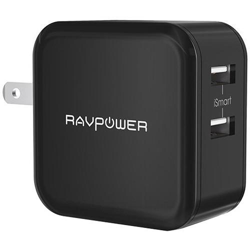 RAVPower Dual-Port USB Wall Charger