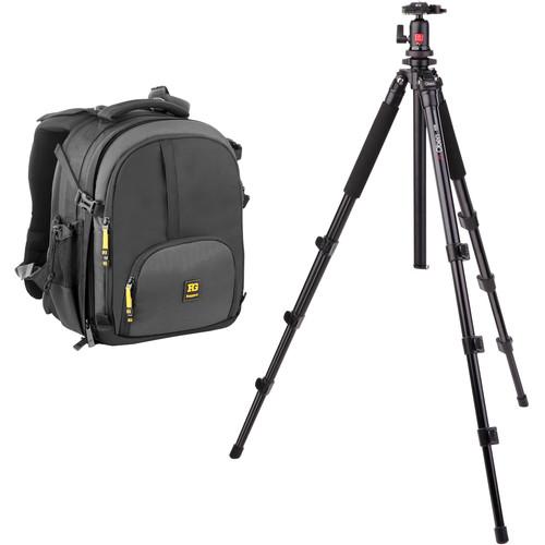Ruggard Thunderhead 35 DSLR Laptop Backpack and Tripod Kit