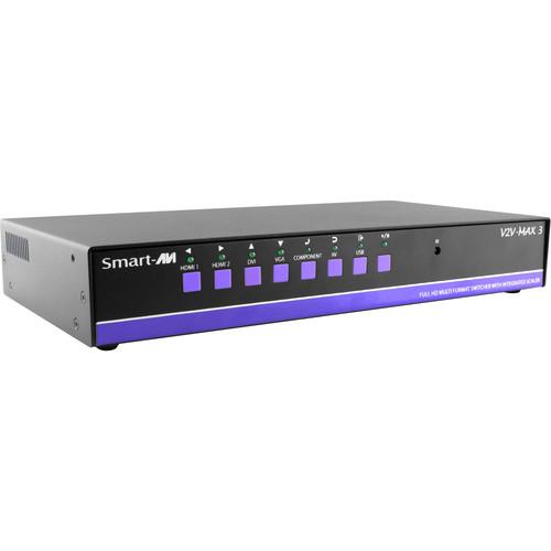 Smart-AVI 8-Port Full HD Automatic Switcher with Integrated Scaler