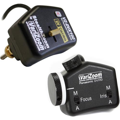 VariZoom VZSS-ZFI Zoom and Focus Iris Lens Control Kit for Panasonic Camera