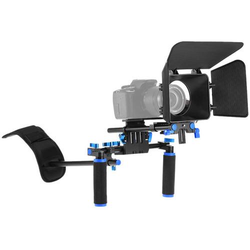 YELANGU D101 Shoulder Rig with Matte Box and Follow Focus