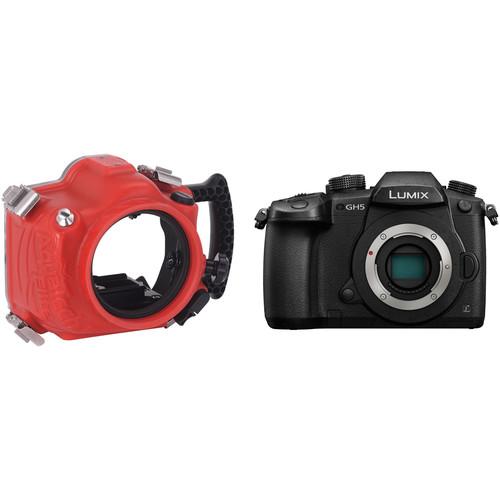 AquaTech Elite Underwater Housing and Panasonic Lumix DC-GH5 Mirrorless Camera Body Kit