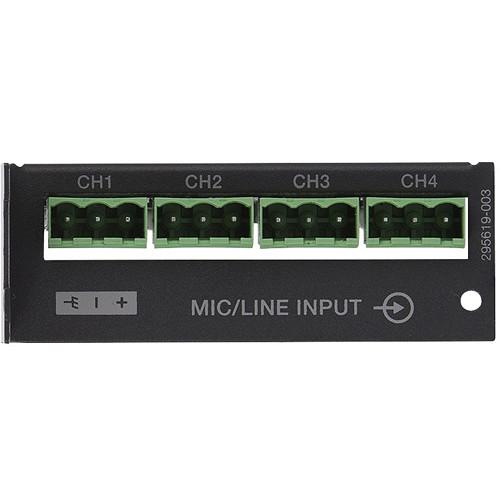 Bose Professional ControlSpace ESP-00 4-Channel Microphone & Line Input Card II