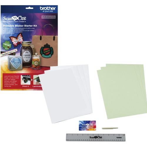 Brother Printable Sticker Starter Kit for ScanNCut Machines